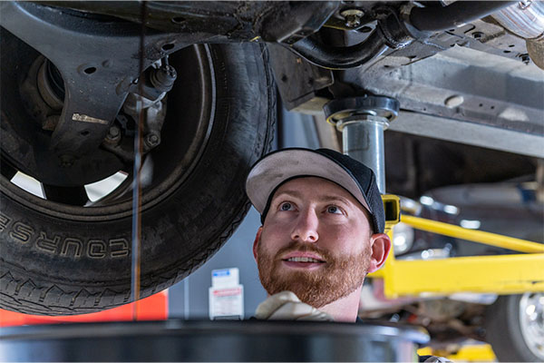 Engine diagnostics at Shannon Family Automotive